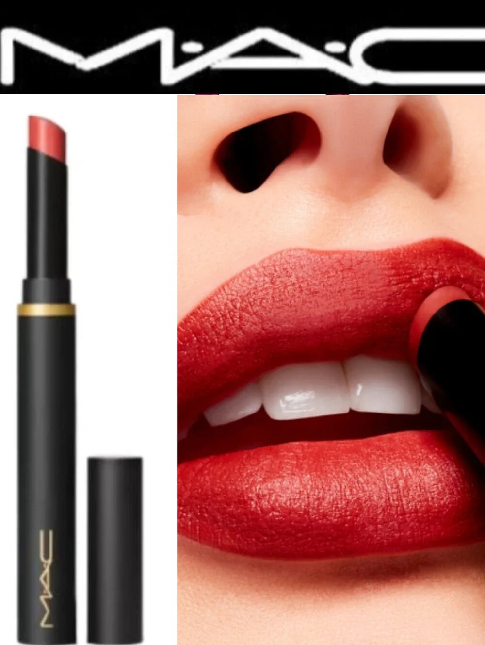 MAC Cosmetics Powder Kiss Velvet Blur Slim Stick Lipstick